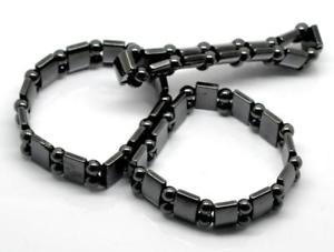 【送料無料】ブレスレット　アクセサリ―　ワイドヘマタイトビーズゴムブレスレットkabbalistic magnetic wide hematite beads elastic bracelets 13,485円
