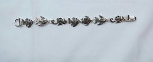 【送料無料】ブレスレット　アクセサリ―　ブレスレットクラスプビーチsealife bracelet seahorse turtle fish magnetic clasp beach lovers a