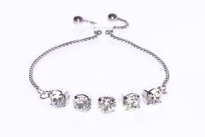 【送料無料】ブレスレット　アクセサリ―　コンスワロフスキーエレメントクリスタルpulsera con swarovski elements cristal