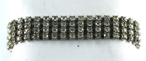 【送料無料】ブレスレット　アクセサリ―　クリスタルラインストーンブレスレットcrystal rhinestone bracelet