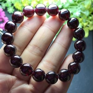 【送料無料】ブレスレット　アクセサリ―　ガーネットクリスタルビーズビーズ1012mm top quality natural red garnet crystal beads beaded aaa