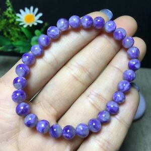 【送料無料】ブレスレット　アクセサリ―　ビーズブレスレットnatural purple charoite gemstone beads bracelet 7mm aaa