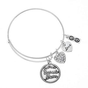 【送料無料】ブレスレット　アクセサリ―　ボーナスママブレスレットstepmomstepmomジュエリーママbonus mom bracelet, stepmom gift, stepmom jewelry, perfect mom gifts