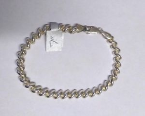 【送料無料】ブレスレット　アクセサリ―　シルバーパターンブレスレット listingsterling silver s pattern 7 bracelet b57