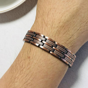 【送料無料】ブレスレット　アクセサリ―　メンズブレスレットトンネルローズゴールデンホットセールmens bracelet magnetic arthritic carpal tunnel rose golden durable hot