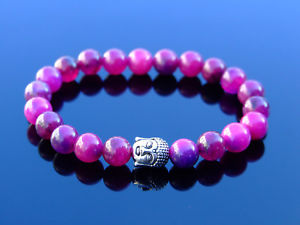 【送料無料】ブレスレット　アクセサリ―　ブレスレットbuddha sugilite manmade gemstone bracelet 69 elasticated