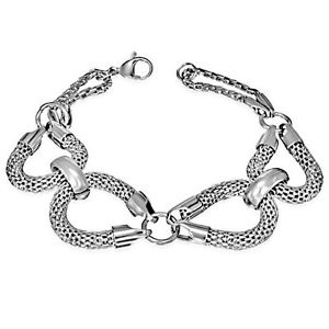 【送料無料】ブレスレット　アクセサリ―　マルチストランドブレスレットステンレススチールmulti strand bracelets stainless steel