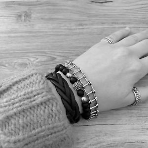 【送料無料】ブレスレット　アクセサリ―　ステンレススチールバイクブレスレットシルバーvalue high quality stainless steel bike men bracelet silver gift idea