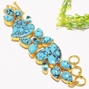 【送料無料】ブレスレット　アクセサリ―　サンタローザトルコジュエリーブレスレット78 sb1226santa rosa turquoise gold plated fashion jewelry bracelet 78 sb1226