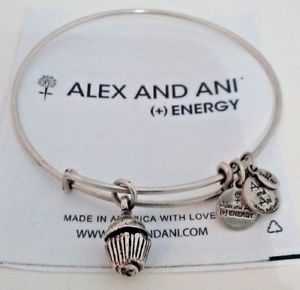 【送料無料】ブレスレット　アクセサリ―　アレックスカップケーキブレスレットロシアalex and ani cupcake expandable bracelet russian silver