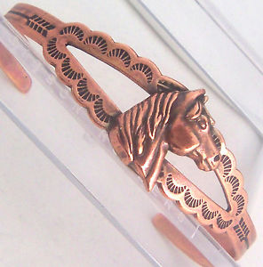 【送料無料】ブレスレット アクセサリ― ブレスレットウィーラーcopper bracelet by wheeler manufacturing horse healing arthritis folklore cb 057