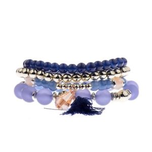 【送料無料】ブレスレット　アクセサリ―　ブレスレットビーズボヘミアンレディーストップファッションbracelet female charm beaded bohemian ladies top quality fashion women jewelries