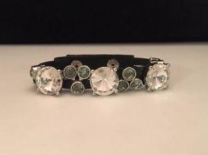 【送料無料】ブレスレット　アクセサリ―　プレミアデザインジュエリースポットライトスナップブレスレットpremier designs jewelry spotlight genuine leather crystals 78 snap bracelet