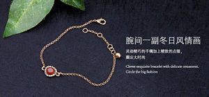 【送料無料】ブレスレット　アクセサリ―　ブレスレットラウンドボルドークラスビンテージbracelet fine gold small round bordeaux class vintage marriage ct8