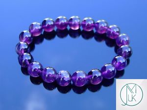 【送料無料】ブレスレット　アクセサリ―　アメジストブレスレットヒーリングストーンチャクラamethyst 10mm natural gemstone bracelet 69 elasticated healing stone chakra 13,665円