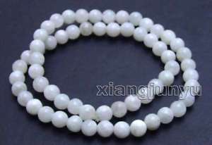 【送料無料】ブレスレット　アクセサリ―　ムーンストーンブレスレットブラbeautiful white 6mm round natural high quality moonstone 15 bracelet bra267