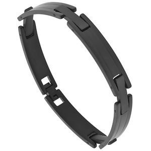 【送料無料】ブレスレット　アクセサリ―　ステンレススチールブラックパンサーブレスレット