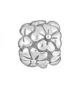 【送料無料】ブレスレット　アクセサリ―　petite by pastiche flowerslink xt133 mintpetite by pastiche flowers silver link xt133 mint