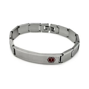 【送料無料】ブレスレット アクセサリ― 80 ステンレスidブレスレット80 stainless steel medical id bracelet