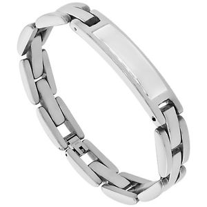 【送料無料】ブレスレット　アクセサリ―　ステンレスヒョウブレスレットstainless steel identification panther bracelet