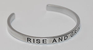 【送料無料】ブレスレット　アクセサリ―　ハンドメイドブレスレットrise and grind handmade amp; polished bracelet