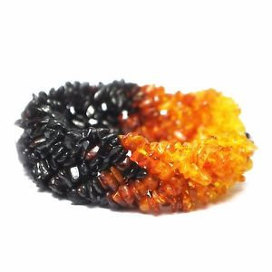 【送料無料】ブレスレット　アクセサリ―　バルトマルチカラーグラムgenuine baltic amber braclet multicolor 28 gr