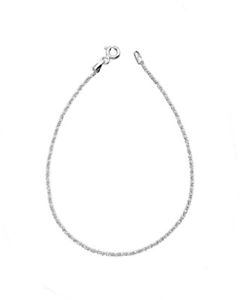 【送料無料】ブレスレット　アクセサリ―　スターリングマルゲリータチェーンブレスレットsterling silver margherita chain bracelet 14,045円