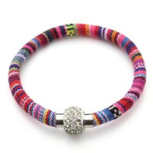 【送料無料】ブレスレット アクセサリ― ラップブレスレットshambhala buddhist wrap cotton bracelet