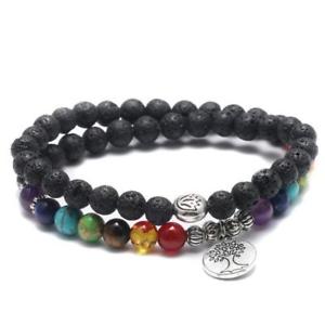 【送料無料】ブレスレット　アクセサリ―　ハンドメイドライオンビーズブレスレットhandmade lava stone beads bracelet with lion charm adjustable length