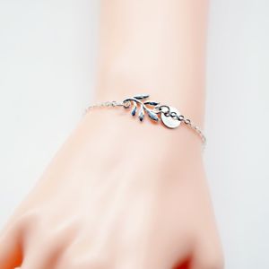 【送料無料】ブレスレット　アクセサリ―　ブレスレットチェーンragazza silver plated bracelet chain bt105