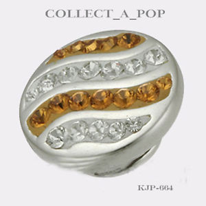 【送料無料】ブレスレット　アクセサリ―　スターリングシルバーハニースウィズルauthentic kameleon legacy sterling silver honey swizzle jewelpop kjp664