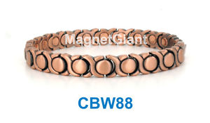 【送料無料】ブレスレット　アクセサリ―　キスリンクパワーcbw88hug and kiss women copper link high power magnetic bracelet cbw88