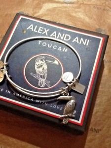 【送料無料】ブレスレット　アクセサリ―　アレックスオオハシブレスレットシルバーalex and ani toucan charm bracelet, silver, nwt, free shipping love