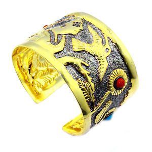 【送料無料】ブレスレット アクセサリ― トルコナバホカフスcoral turquoise navajo cuff jewelry gold gift jewelry