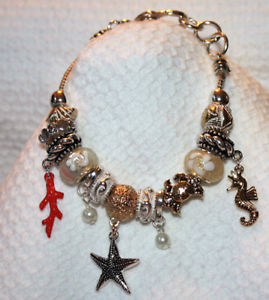 【送料無料】ブレスレット　アクセサリ―　ブライトンビーチヒトデブレスレットシルバーbrighton beach starfish charm bracelet silver
