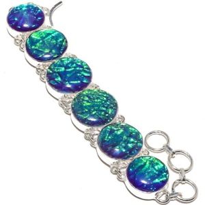 【送料無料】ブレスレット　アクセサリ&mdash;　オーストラリアファイアーオパールブレスレット78australian triplet fire opal gemstone jewelry beautiful handmade bracelet 78｜hokushin
