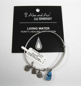 【送料無料】ブレスレット　アクセサリ&mdash;　ブレスレットアレックスアニalex and ani living water bracelet purity healing reflection drop shape blue｜hokushin