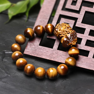 【貨物輸送無料】腕輪 付属物― 石ころ13鋳貨pixiu腕輪fashion natural tiger eye color stone onethree coin pixiu beads bracelet