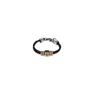【送料無料】ブレスレット　アクセサリ―　ブレスレットセルティッククロスman bracelet leather celtic cross