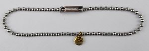 【送料無料】ブレスレット　アクセサリ―　スチールブレスレットボールペンダントサンゴールドnomination steel bracelet catenenina and ball pendant sun gold 18kt