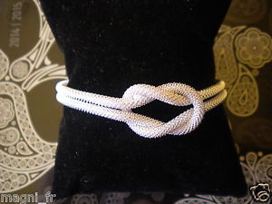 【送料無料】ブレスレット　アクセサリ―　ブレスレットノードシルバーbracelet node silver