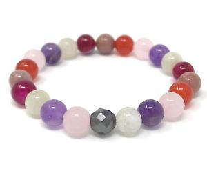 【送料無料】ブレスレット　アクセサリ―　クリスタルブレスレットヒーリングクリスタルパワービーズブレスレットサイズlove crystal bracelet healing crystal gemstones power bead bracelet size choice