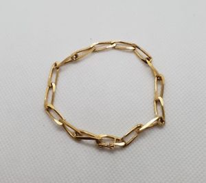 【送料無料】ブレスレット　アクセサリ―　ビンテージブレスレットgold plated vintage bracelet length 19 cm refm 698