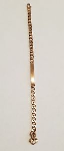 【送料無料】ブレスレット　アクセサリ―　グルメブレスレットゴールドgourmet bracelet gold plated 277 in personaliser refm