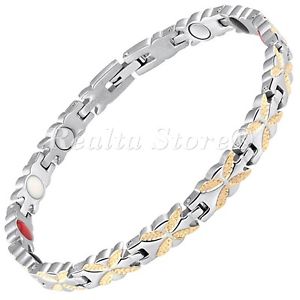 【送料無料】ブレスレット　アクセサリ&mdash;　ヒーリングブレスレットバイオエネルギーmagnetic healing bracelet women pain relief magnetic therapy bio energy bfyg｜hokushin