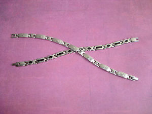 【送料無料】ブレスレット　アクセサリ―　スチールブレスレット2 steel bracelets