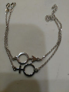 【送料無料】ブレスレット　アクセサリ―　ブレスレット2 bracelets his and hers divisible silver, 925, with warranty