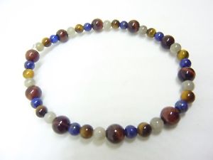 【送料無料】ブレスレット　アクセサリ―　ブレスレットタイガーアイブルズアイラピスラズリprotection bracelet tiger eye, bulls eye, labradorite, lapis lazuli 64