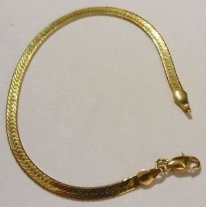 【送料無料】ブレスレット　アクセサリ―　ヴィンテージジュエルブレスレットエンドスネークフラットメッシュvintage jewel bracelet gold coloured end brilliant snake flat mesh * 4377 13,666円