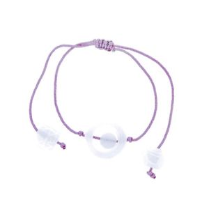 【送料無料】ブレスレット　アクセサリ―　ブレスレットホワイトkanikansaturn bracelet white jade artisan jewel